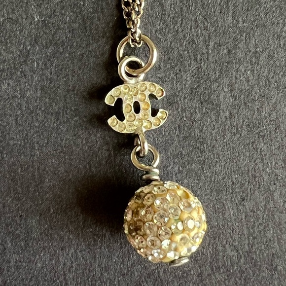 CHANEL CC Crystal Ball Necklace - Picture 6 of 6